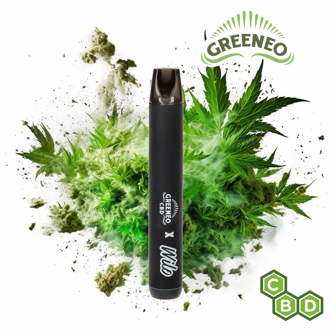 POD CBD RECHARGEABLE GREENEO X WILO ANMESAI