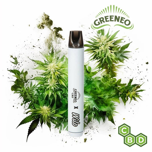 POD CBD RECHARGEABLE GREENEO X WILO WHITE WIDOW